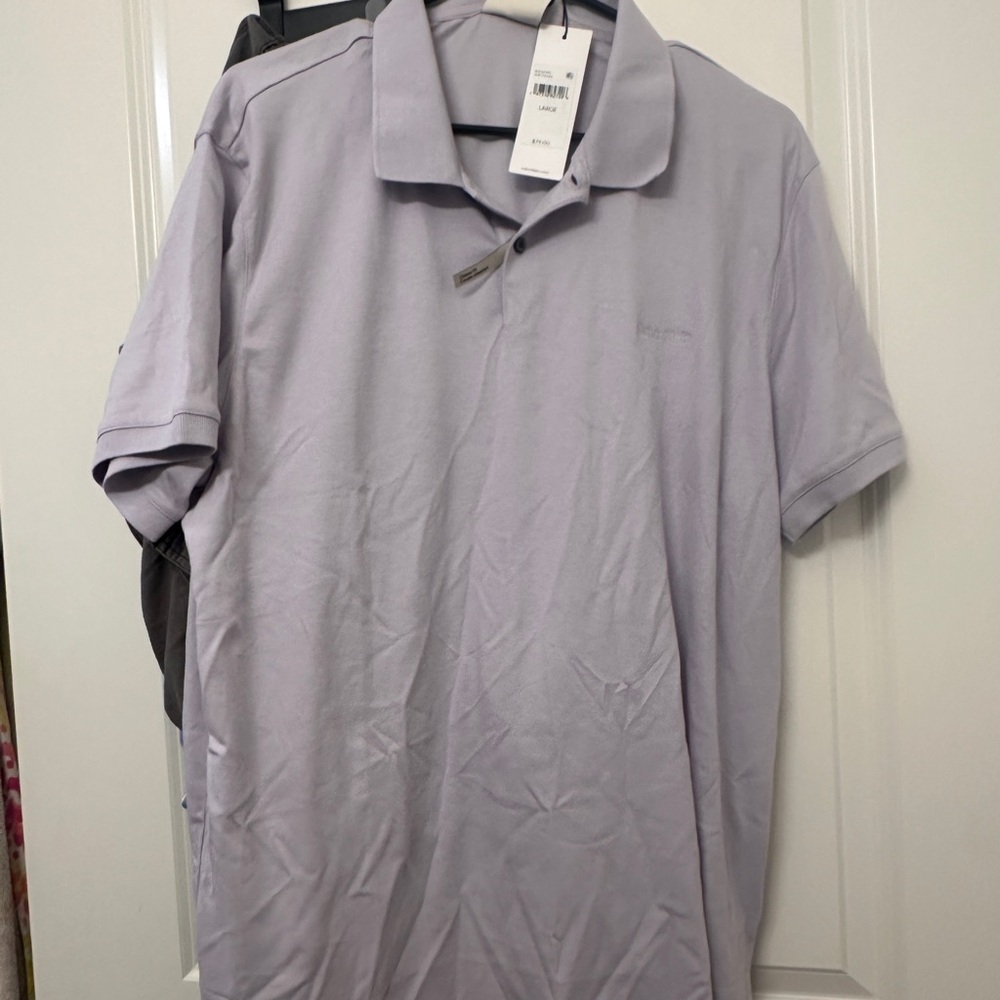 Men's Lavender Polo Shirt